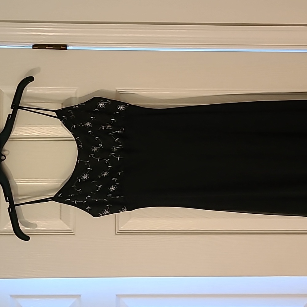 Kiki USA, size small black evening gown